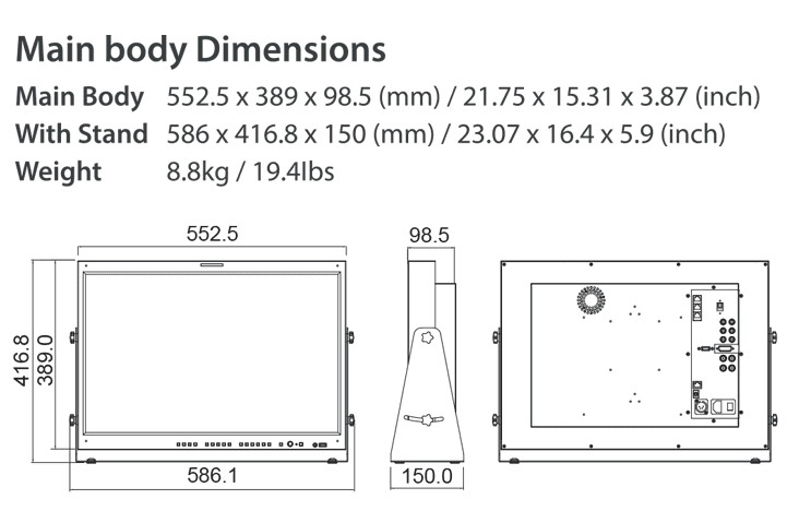 MONITOR LVM-241S (TVlogic)