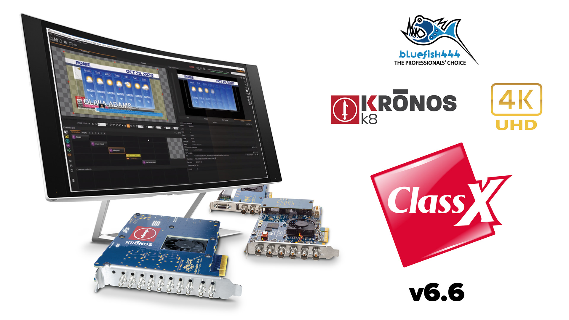 Card Video Kronos K8 (Bluefish)